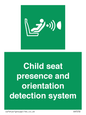SA7232: Child seat presence and orientation detection system