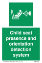 SA7232: Child seat presence and orientation detection system