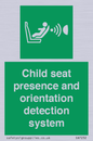 SA7232: Child seat presence and orientation detection system