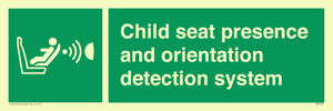 SA7232: Child seat presence and orientation detection system