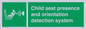 SA7232: Child seat presence and orientation detection system