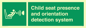 SA7232: Child seat presence and orientation detection system