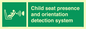 SA7232: Child seat presence and orientation detection system