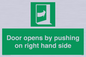 SA7234: Door opens by pushing on right hand side