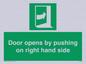 SA7234: Door opens by pushing on right hand side