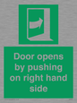 SA7234: Door opens by pushing on right hand side