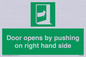 SA7234: Door opens by pushing on right hand side