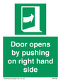 SA7234: Door opens by pushing on right hand side