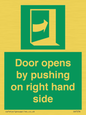 SA7234: Door opens by pushing on right hand side