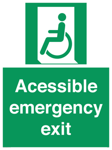 SA7239: Accessible emergency exit (left)