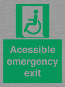 SA7239: Accessible emergency exit (left)