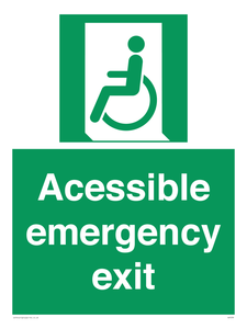 SA7239: Accessible emergency exit (left)
