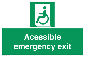 SA7239: Accessible emergency exit (left)