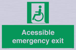SA7239: Accessible emergency exit (left)