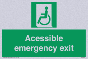 SA7239: Accessible emergency exit (left)