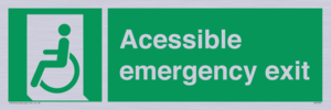 SA7239: Accessible emergency exit (left)