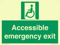 SA7239: Accessible emergency exit (left)