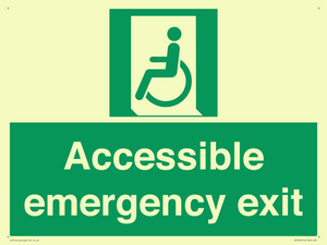 SA7239: Accessible emergency exit (left)