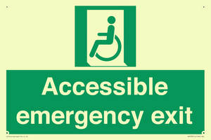 SA7239: Accessible emergency exit (left)