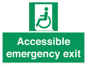 SA7239: Accessible emergency exit (left)