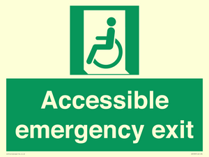 SA7239: Accessible emergency exit (left)