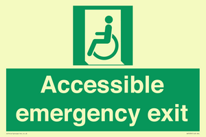 SA7239: Accessible emergency exit (left)