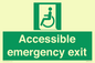 SA7239: Accessible emergency exit (left)