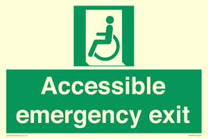 SA7239: Accessible emergency exit (left)