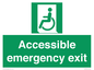 SA7239: Accessible emergency exit (left)