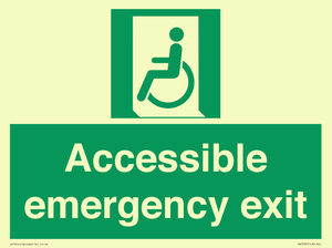 SA7239: Accessible emergency exit (left)