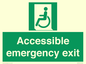 SA7239: Accessible emergency exit (left)