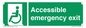 SA7239: Accessible emergency exit (left)