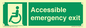 SA7239: Accessible emergency exit (left)