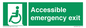 SA7239: Accessible emergency exit (left)