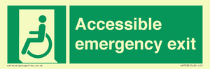 SA7239: Accessible emergency exit (left)