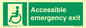 SA7239: Accessible emergency exit (left)