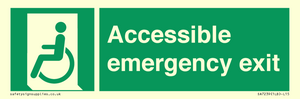 SA7239: Accessible emergency exit (left)