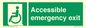 SA7239: Accessible emergency exit (left)