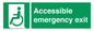 SA7239: Accessible emergency exit (left)