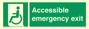 SA7239: Accessible emergency exit (left)