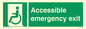 SA7239: Accessible emergency exit (left)