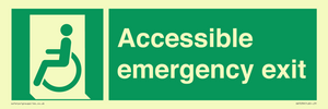 SA7239: Accessible emergency exit (left)