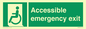 SA7239: Accessible emergency exit (left)