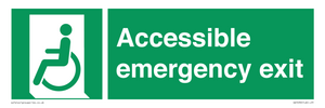 SA7239: Accessible emergency exit (left)