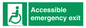 SA7239: Accessible emergency exit (left)