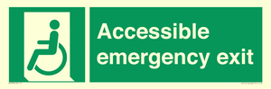 SA7239: Accessible emergency exit (left)