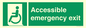 SA7239: Accessible emergency exit (left)