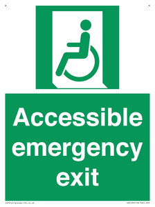 SA7239: Accessible emergency exit (left)