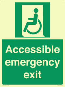 SA7239: Accessible emergency exit (left)