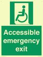 SA7239: Accessible emergency exit (left)